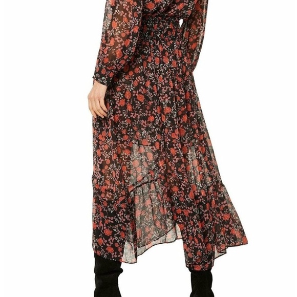 MISA Carnelian Blooms Agyness Skirt — Size Large - Picture 2 of 16